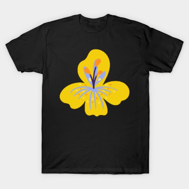 Flower T-Shirt by retroprints